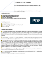 Procedimiento de Elección de Los Representares de Los Sectores de La Comunidad Organizada Al CLPP