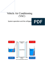 Vehicle Air Conditioning (VAC) : System Operation and The Refrigerant Cycle