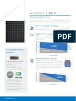 Sunpower Maxeon 3 400W Solar Panels