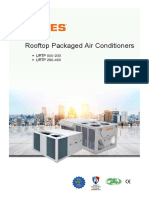 Rooftop Packaged Air Conditioners: - URTP 055-230 - URTP 280-460