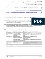 Jenbacher: 1. Avoidance of Condensate in Fuel Gases For GE Jenbacher Gas Engines