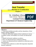 Heat Transfer: Introduction To Conduction