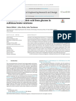 Production of Levulinic Acid From Glucose in Sulfolane/water Mixtures