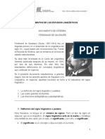 Documento Sobre Saussure