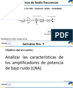 Semana No.10 - Parametros LNA