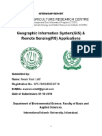 Geographic Information System (GIS) & Remote Sensing (RS) Applications