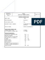 Drawing No:-MM/047/106 Rev.0 Page: 03 / 18: "SSVP" Tonnage Computations