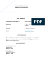 ANDRES ROJAS 2020 PDF Inspector de Obra