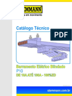 Barramento Eletrico Blindado P10