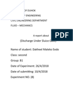 Test Fluid Mechanics