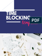 Time Blocking: Template