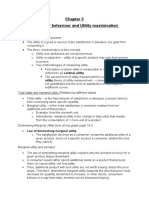 Consumer Behaviour and Utility Maximisation: Utility Theory of Utility Measurement. - Consumers' Satisfaction Is