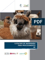 Maquinaria para Fibra de Alpaca