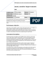 Plan, Implement, Monitor Improvements: Submission Details