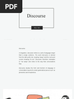 ELS 100 - Discourse