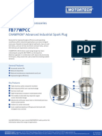 Motortech Salesflyer Champion Spark Plug Fb77wpcc 01.25.019 en 2018 07