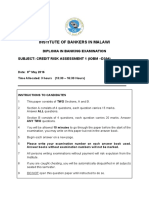 Credit Risk Assessment 1 - May 2016