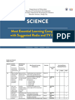 MELC Sample Science For Radio and TV Platforms