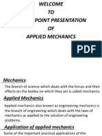 Applied Mechanics PDF