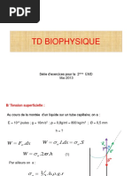 TD Biophysique 2013