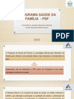 Aula 11 - Programa Saúde Da Família - PSF