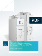 Air-Insulated Medium-Voltage Switchgear NXAIR and NXAIR M