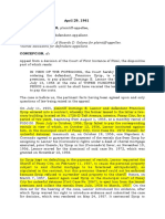 Patricio D. Senador and Ricardo D. Galano For Plaintiff-Appellee. Vicente Salvadora For Defendant-Appellant