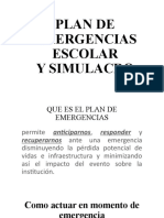 Plan de Emergencias Escolar