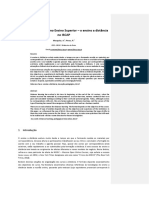 Inovação Pedagógica No Ensino Superior - o Ensino A Distância PDF