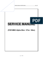 Service Manual Mbo Alpha 26xx - 27xx - 28xx