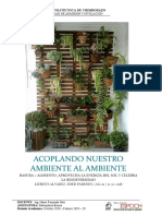 Acoplando Nuestro Ambiente Al Ambiente