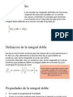 Integrales Dobles y Triples