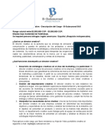 Director Creativo - Descripción Del Cargo - B-Outsourced SAS PDF