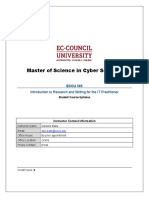 ECCU 505 Intro To Research and Writing Syllabus - 091819