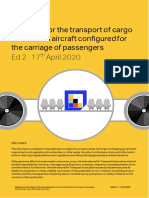 Guidance Safe Transportation Cargo Passenger Cabin