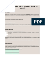 Faults in Electrical Systems Back To Basics PDF