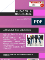 Sexualidad en La Adolescencia