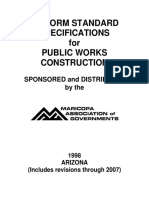 Uniform Standard Specifications For Public Works Construction