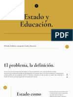 Estado y Educación