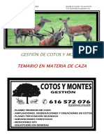 Manual Caza Gestic3b3n de Cotos y Montes 8 2017 PDF