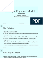 Simple Keynesian Model