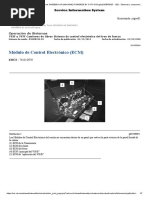 Sistema de Control de Velocidad de La Transmision 793F XQ