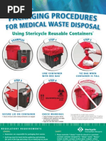 Packaging Procedures For Medical Waste Disposal