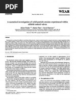 A Numerical Investigation of Solid Particle Erosion Experienced Within Oilfield Control Valves