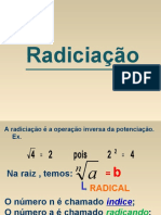 Radiciação