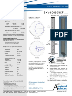 BXV-80090/8CF - : Mechanical Specifications