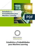 Estadística y Probabilidades para Machine Learning PRESENTACIÓN PDF