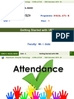 UNIT-1 & HOUR-1 Getting Started With VB6
