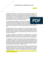 El Delito de Contrabando y Su Incidencia en El Peru