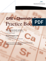 GRE Chemistry Test: Practice Book